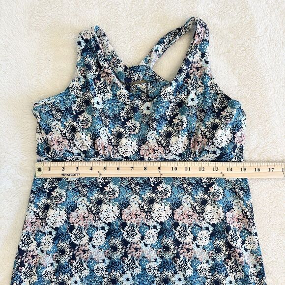 Patagonia Dress Size M Furnai Floral Neo Navy Magnolia Spring Sundress A-Line - Picture 10 of 10